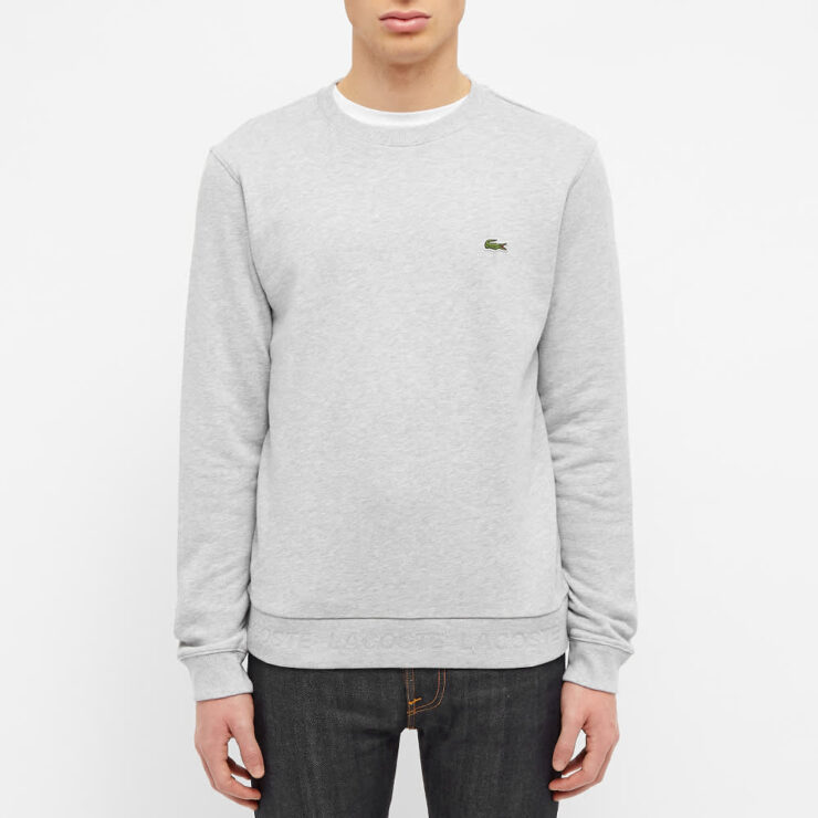 Lacoste embossed hotsell t shirt