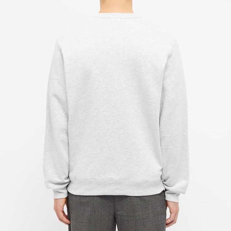 Stussy outline best sale applique sweatshirt