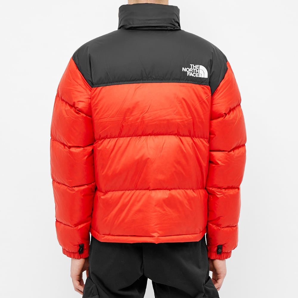 north face fiery red