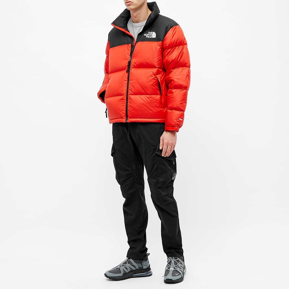 north face fiery red jacket
