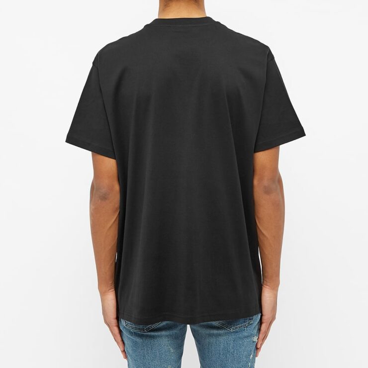 Givenchy Oversized Burning Question T-Shirt 'Black' | MRSORTED