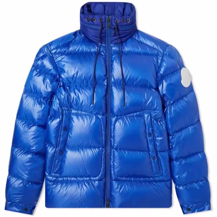 Moncler Badenne Ripstop Hooded Down Jacket 'Royal Blue'