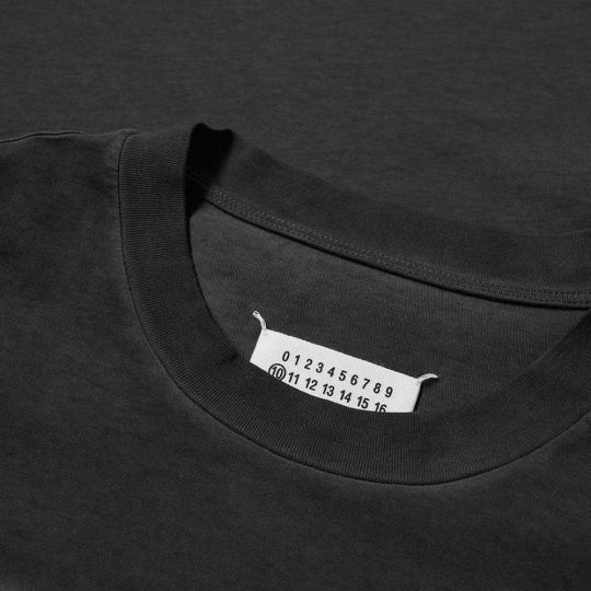Maison Margiela 10 Ghost Logo T-Shirt 'Black' | MRSORTED