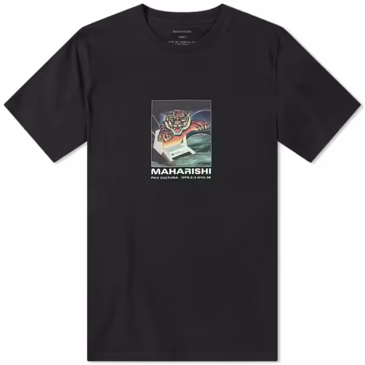 Maharishi Programma Tiger T-Shirt 'Black'