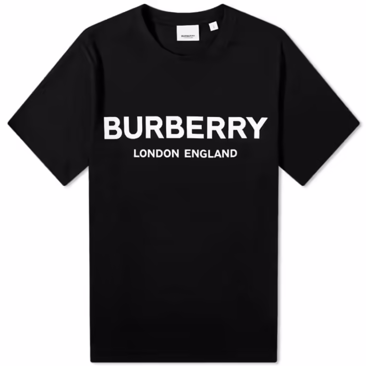 Burberry Letchford Logo T-Shirt 'Black'