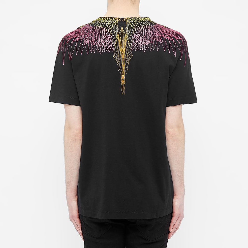 Marcelo Burlon Bezier Wings T-Shirt 'Black' | MRSORTED