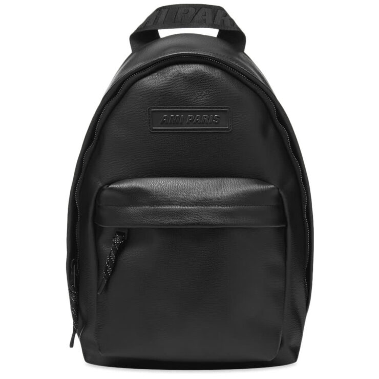 Coach Signature Academy Leather Backpack 'Charcoal' | MRSORTED
