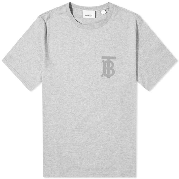 Burberry Emerson Logo T-Shirt 'Grey'