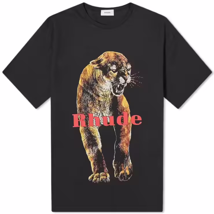 Rhude Cougar T-Shirt 'Black'