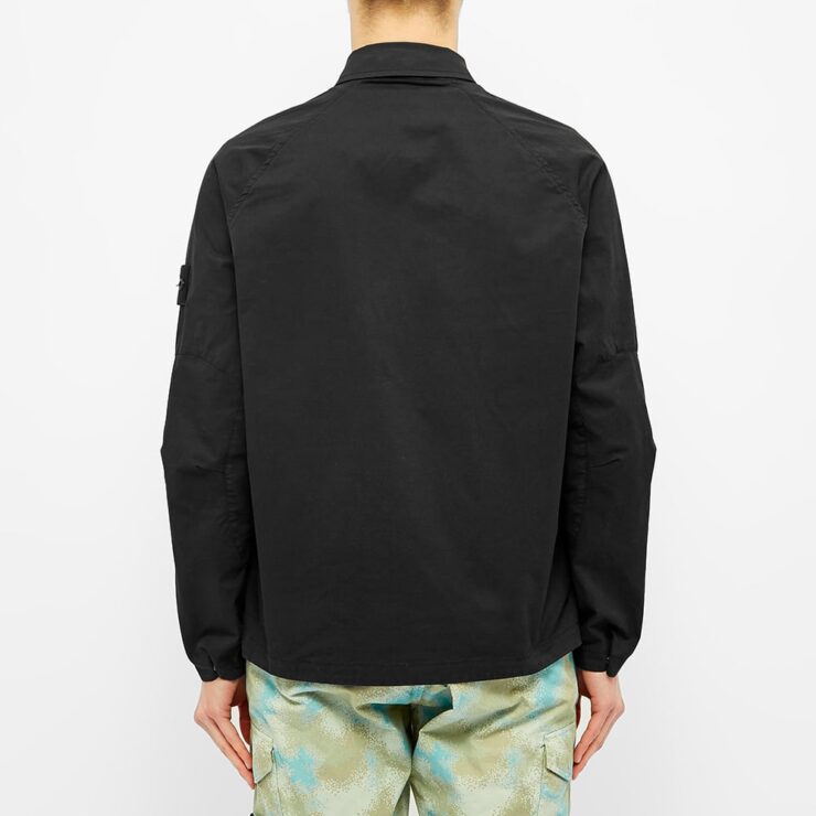 Stone Island Ghost Piece Overshirt 'Black' | MRSORTED