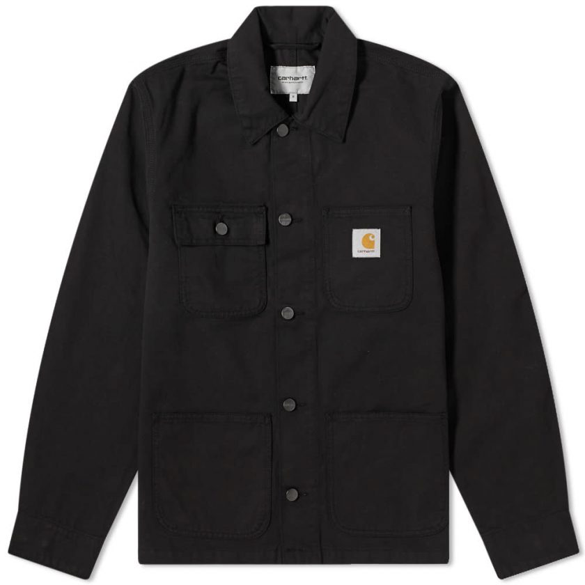 Carhartt WIP Michingan Chore Overshirt Coat 'Black' | MRSORTED