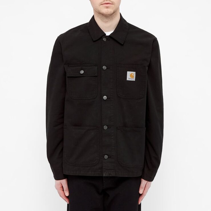 Carhartt WIP Michingan Chore Overshirt Coat 'Black' | MRSORTED