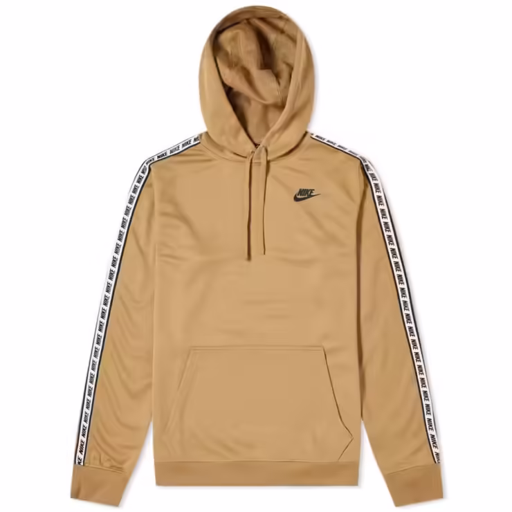 Nike Repeat Poly Pullover Hoody 'Beige'