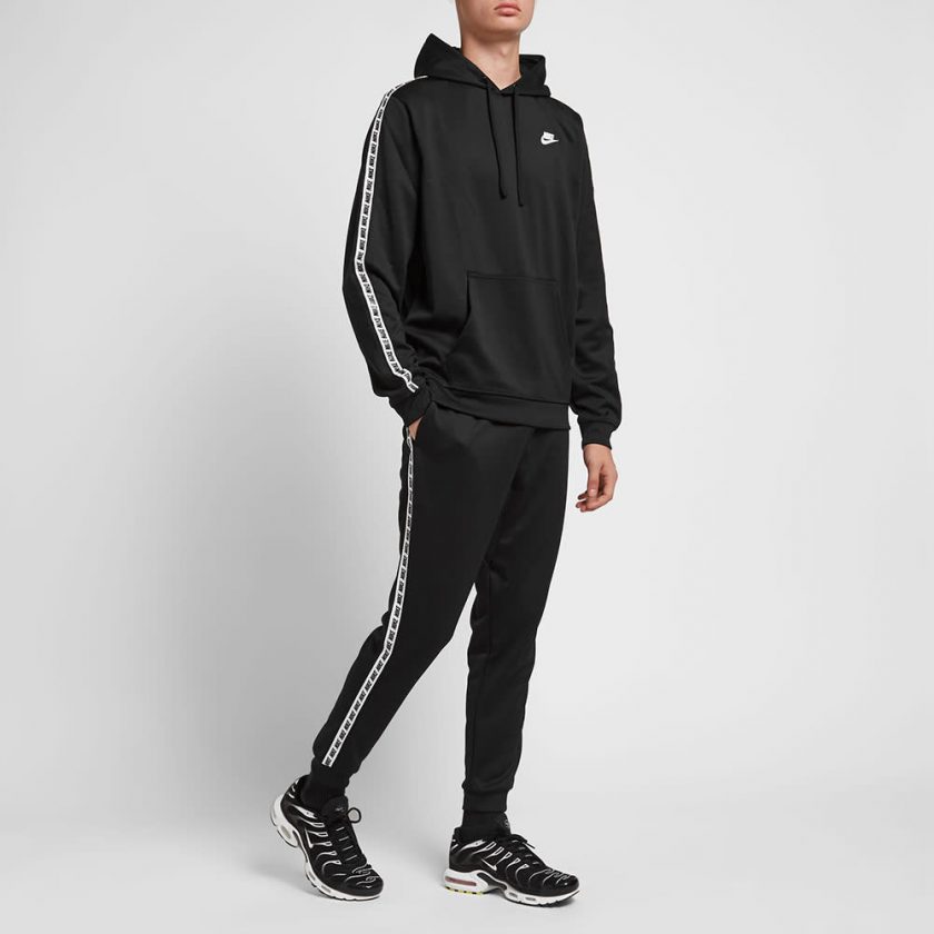 Nike Repeat Poly Pullover Hoody 'Black' | MRSORTED
