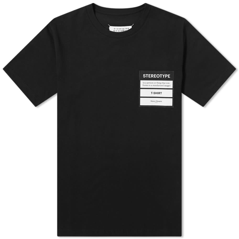 Maison Margiela 10 Stereotype T-Shirt 'Black' | MRSORTED