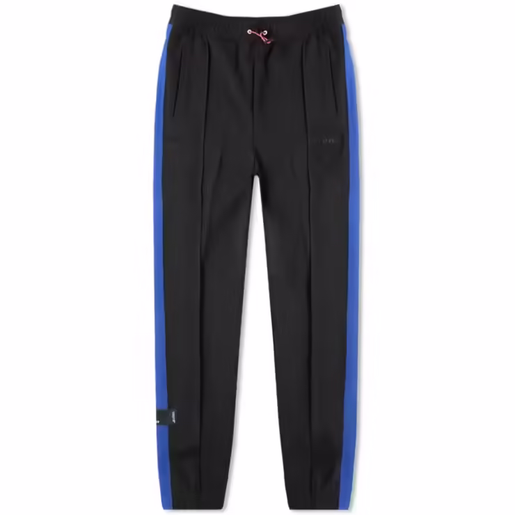 Unravel Project Taped Trackpants 'Black & Blue'
