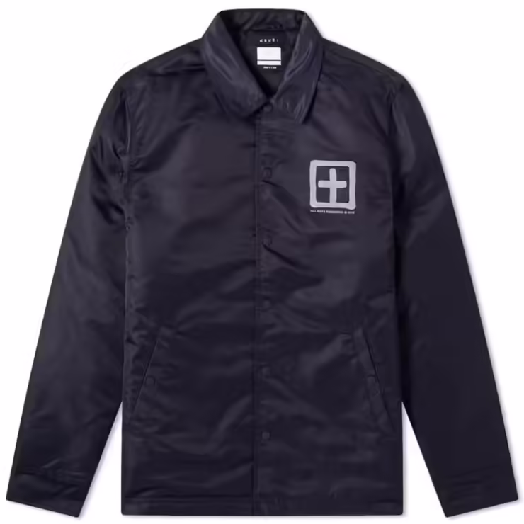 Ksubi Sign of the Times Coach Jacket 'Navy'