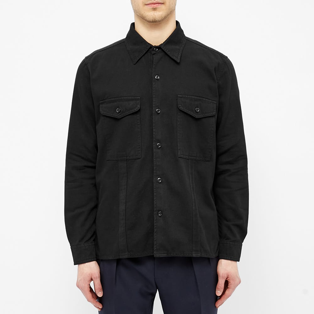 Ami 2 Pocket Overshirt 'Black' – MRSORTED