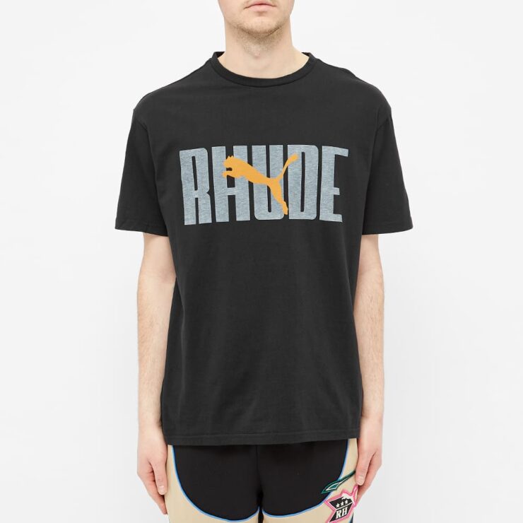 PUMA x RHUDE Graphic T-Shirt 'Black' | MRSORTED