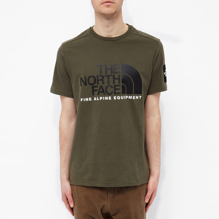 North face sales fine 2 tee