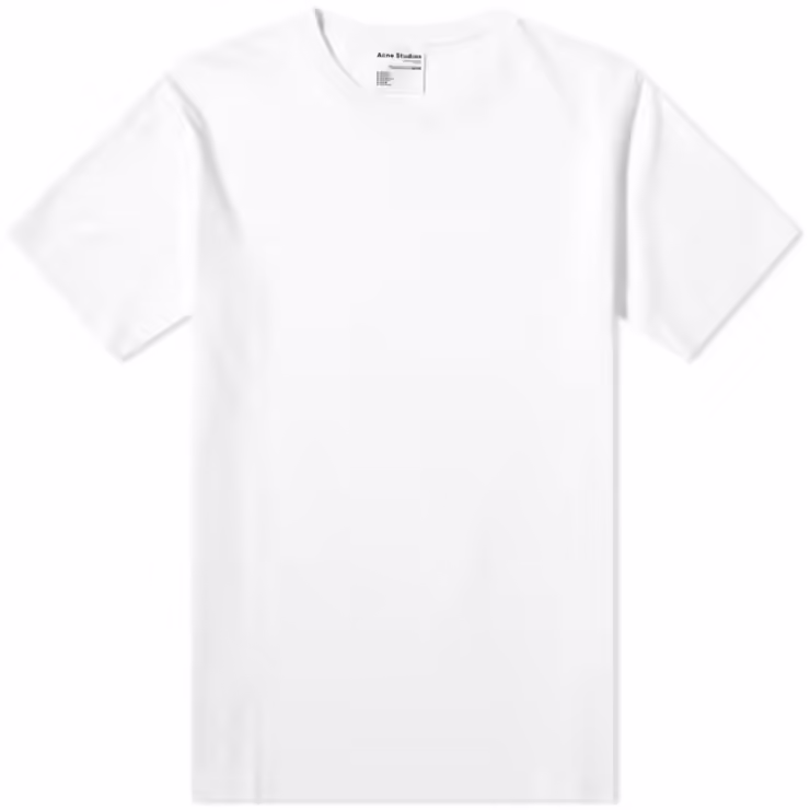 Acne Studios Everest Pink Label T-Shirt 'White'