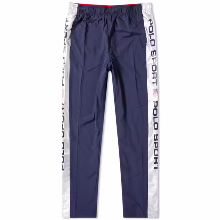 Polo Sport Silver Taped Pants 'Navy & Silver'