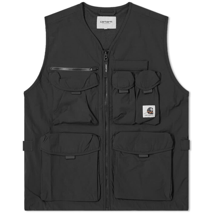 Carhartt WIP Hayes Vest 'Black' | MRSORTED