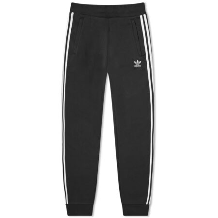 Adidas Originals 3 Stripe Trackpants 'Black' | MRSORTED