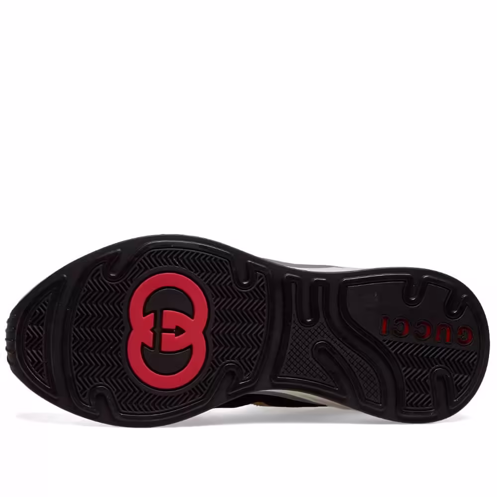 Gucci G-Line Ultrapace Runner Sneakers 'Black & Yellow'