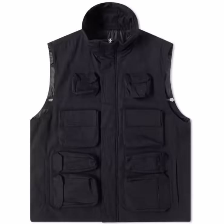 Unravel Project Multi Pocket Tech Vest 'Black'