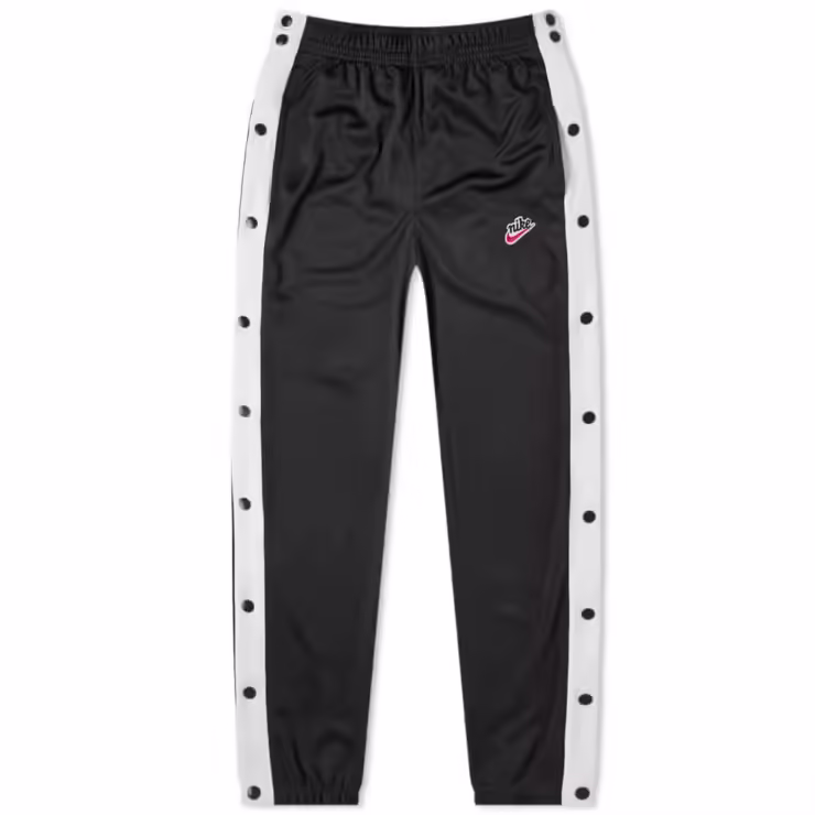 Nike Heritage Popper Trackpants 'Black & White'