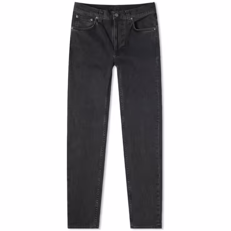 Nudie Lean Dean Jeans 'Grey Stardust'