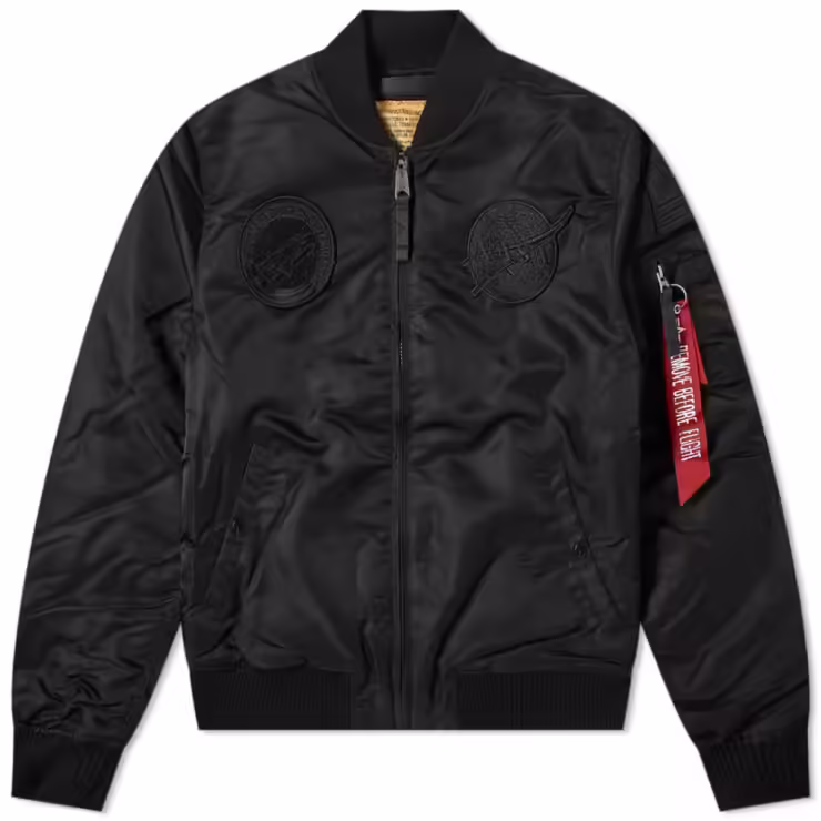 Alpha Industries MA-1 VF Nasa Jacket 'Black'