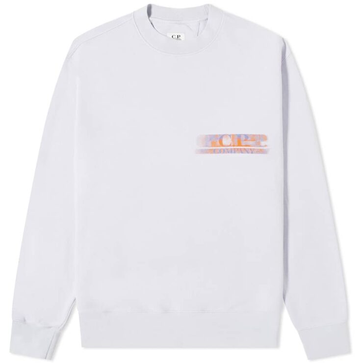 C.P. Company Motion Reverse Print Sweatshirt 'White' | MRSORTED