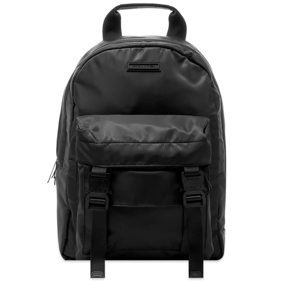 1017 ALYX 9SM Double Front Pocket Backpack 'Black'