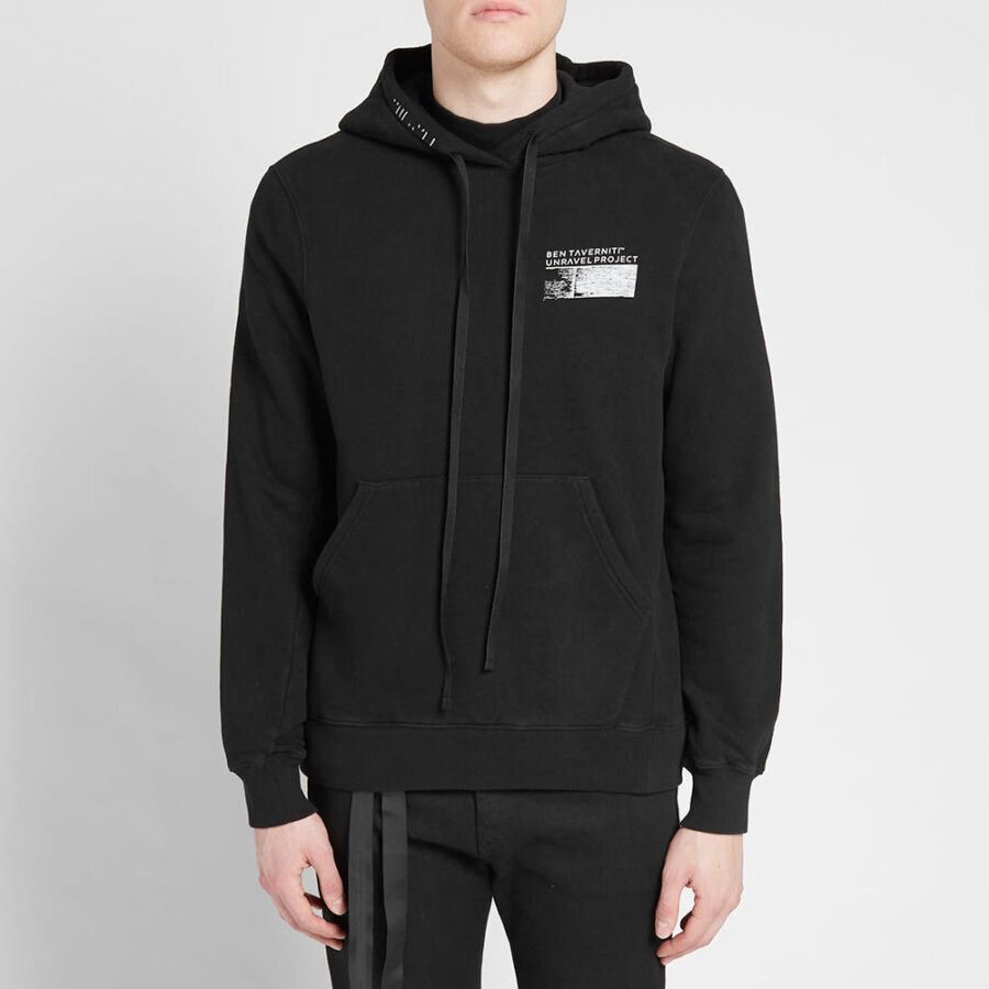 Unravel Project Concrete Hoody 'Black' | MRSORTED