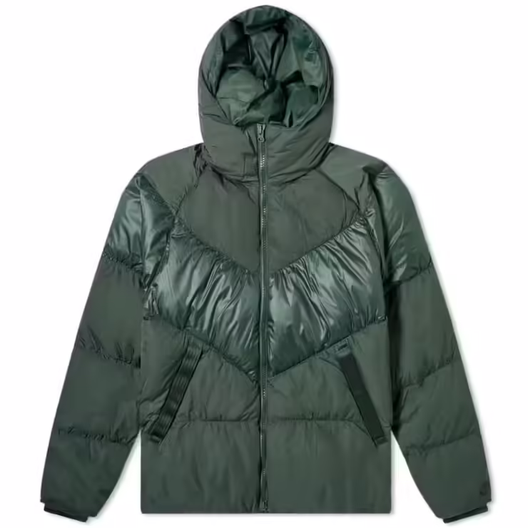 Nike Hooded Down-Fill Puffer Jacket 'Green'