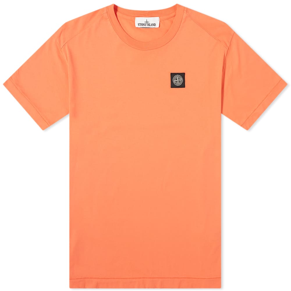 Stone Island Patch Logo T-Shirt 'Orange' | MRSORTED