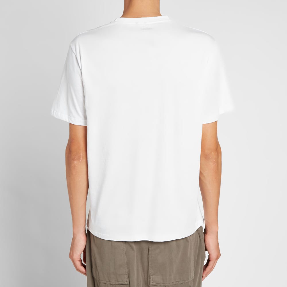 Nemen Vertical Logo T-Shirt 'White' | MRSORTED