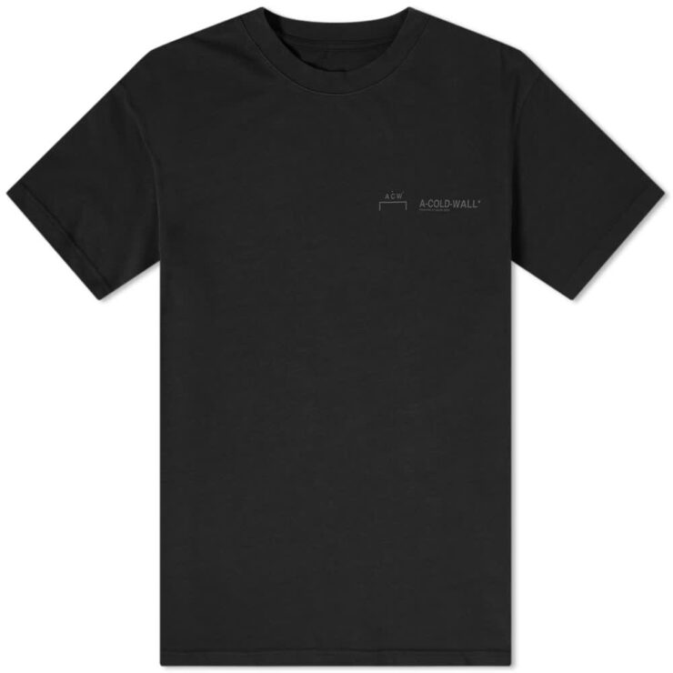 A-Cold-Wall* Erosion T-Shirt 'Black' | MRSORTED