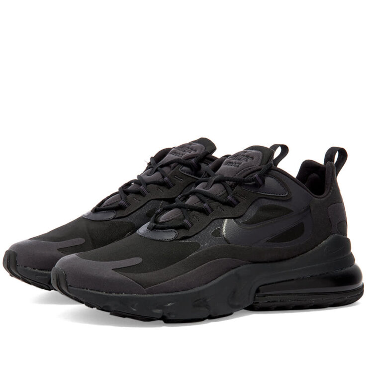 nike air max 270 react full black