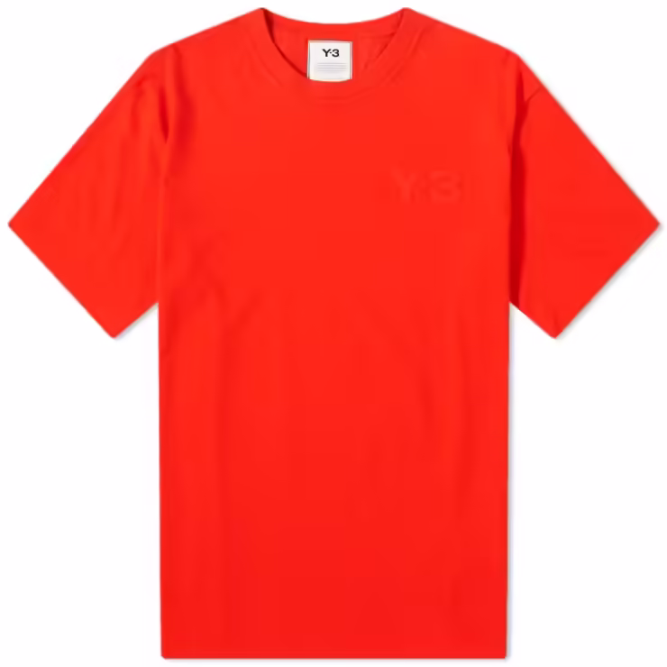 Y-3 Classic Logo Chest T-Shirt 'Red'