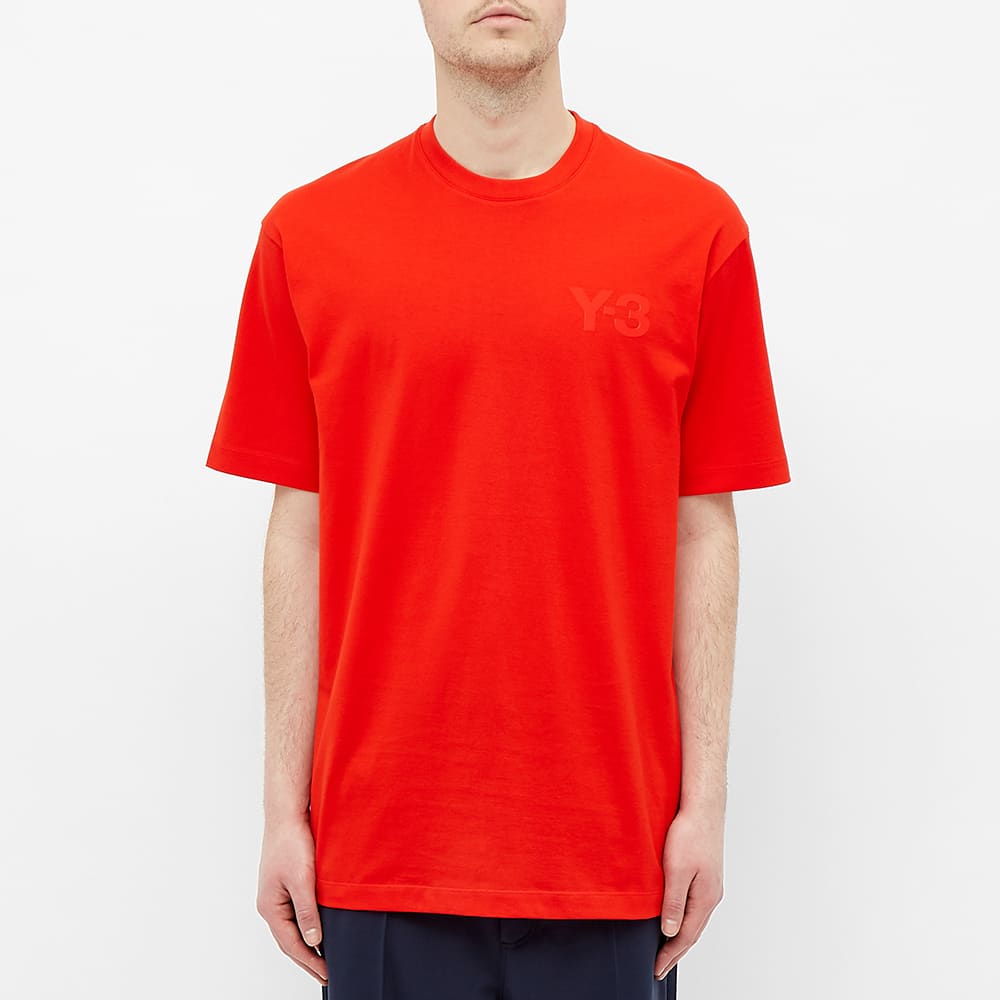 Y-3 Classic Logo Chest T-Shirt 'Red' | MRSORTED