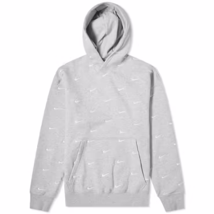 Nike NRG Embroidered Swoosh Hoody 'Grey'