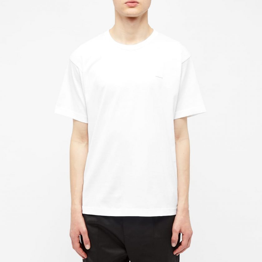 Acne Studios Nash Face T-Shirt 'White' | MRSORTED