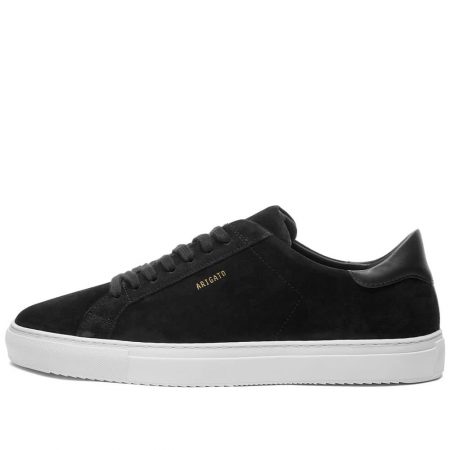 axel arigato clean 90 black suede