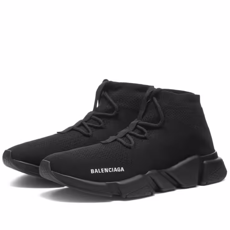 Balenciaga Speed Lace-Up Sneakers 'Black'
