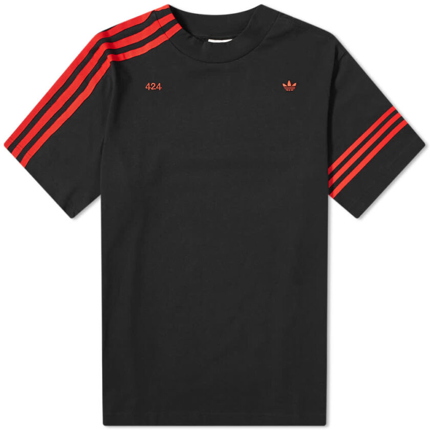 Adidas x 424 Vocal T-Shirt 'Black & Red' | MRSORTED