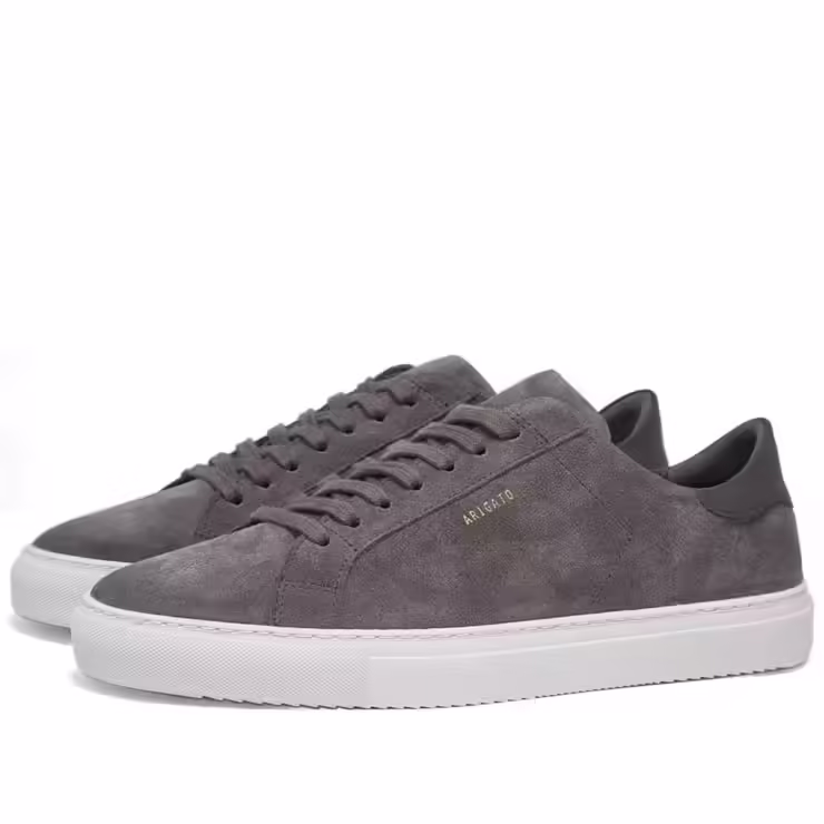 Axel Arigato Clean 90 Suede Sneakers 'Grey'
