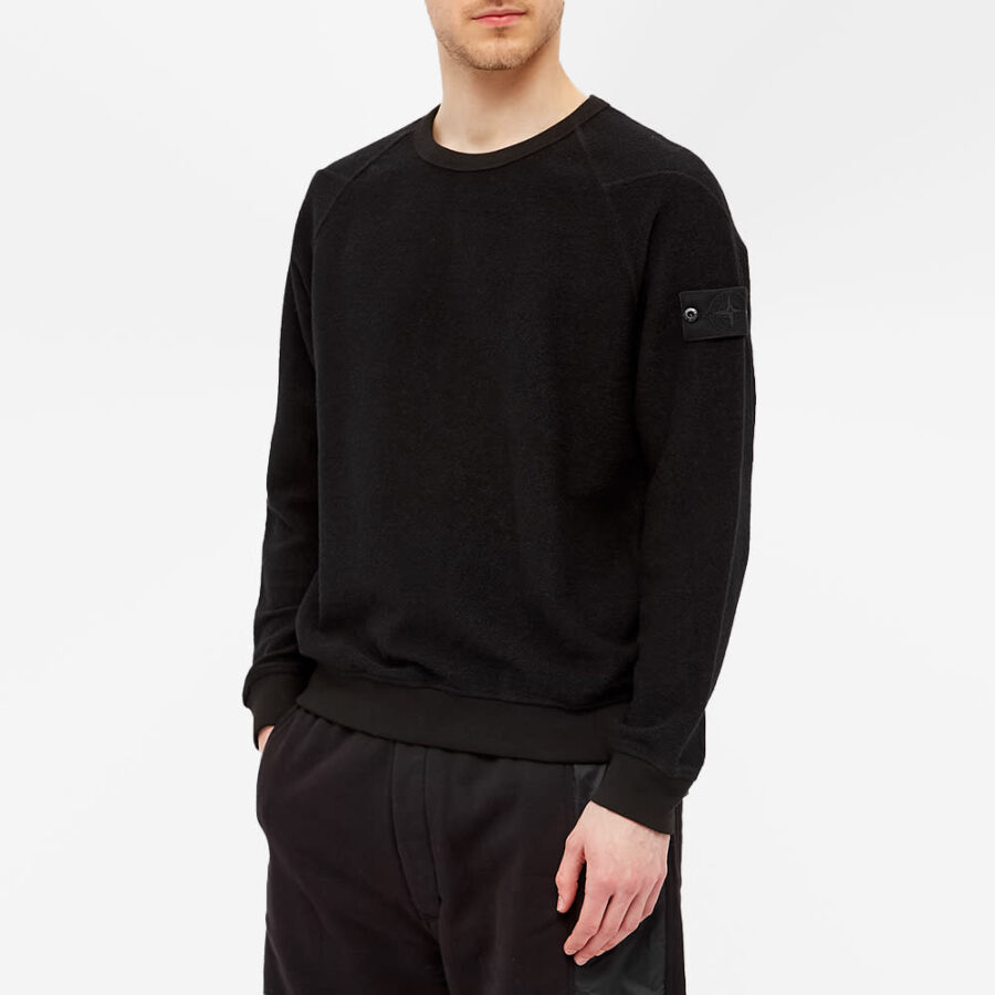 Stone Island Ghost Sweatshirt 'Black' | MRSORTED